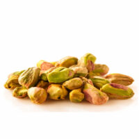 Pistachos tostados sin cáscara.
